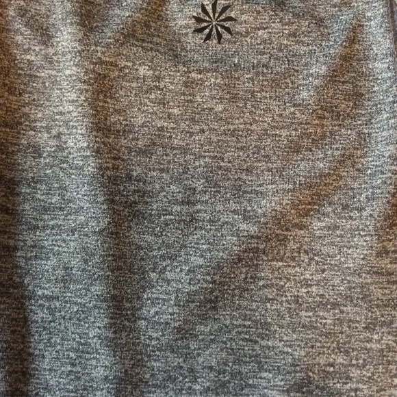 Athleta Sunlover gray tulip open back top. XS - Picture 2 of 5